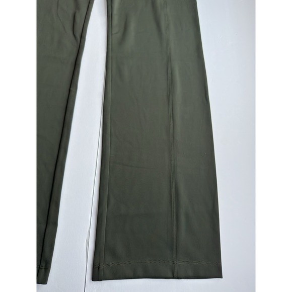 Athleta Delancey Straight Leg Pant Sz LT Aspen Olive Green Pull On Stretch City - Picture 7 of 16